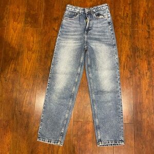 H&M relaxed high waist jeans